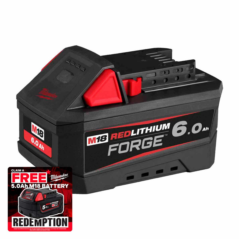 Milwaukee M18 FB6 18V Forge™ 6.0 Ah Battery