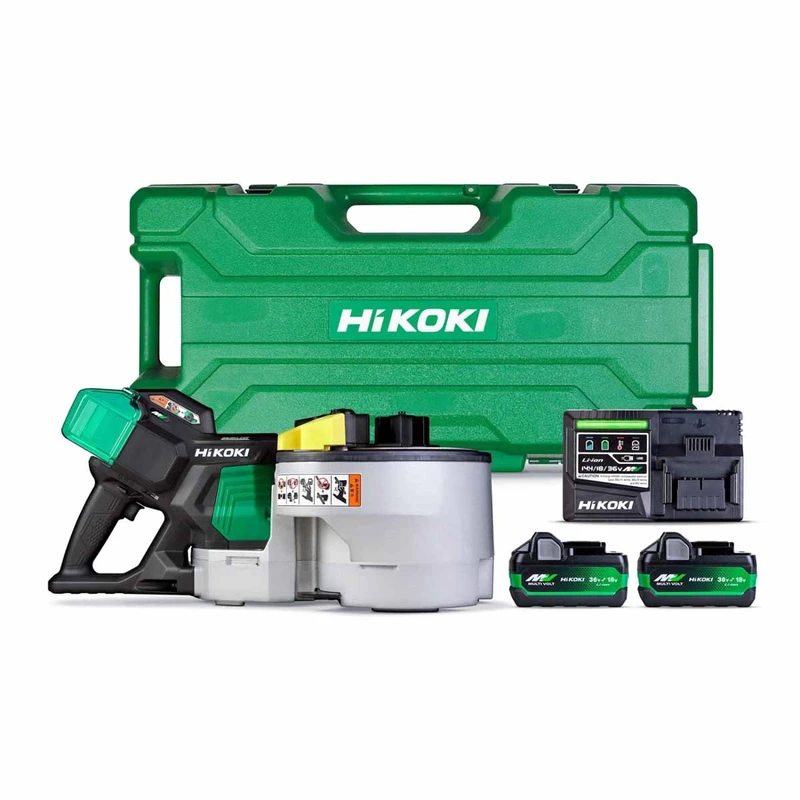 HiKOKI VB3616DAJGZ 36V Rebar Bender Cutter with 2x 2.5Ah Batteries