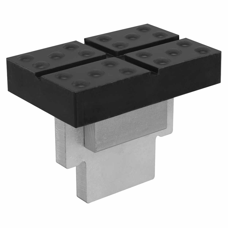 Sealey SJBEX.A05 Cross Slotted Rubber Support for Viking Jacking Beams