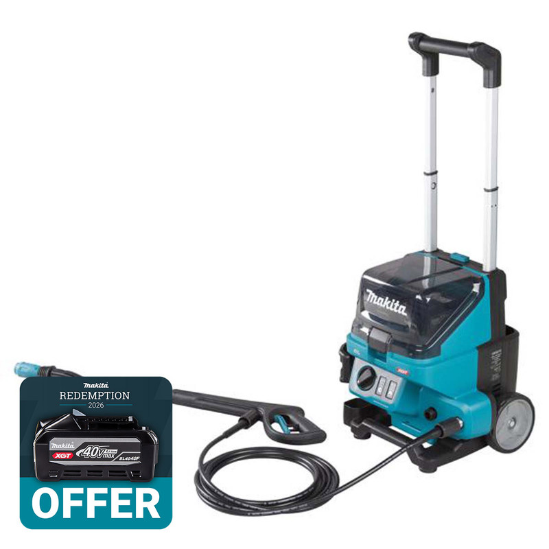 Makita HW001GZ 40V Max XGT Cordless Pressure Washer 115bar (Body Only)