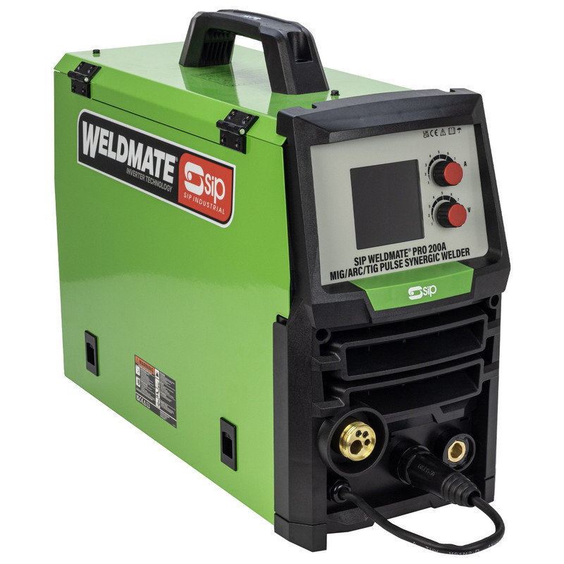 SIP 05735 WELDMATE PRO 200A MIG/ARC/TIG Synergic Welder 230V