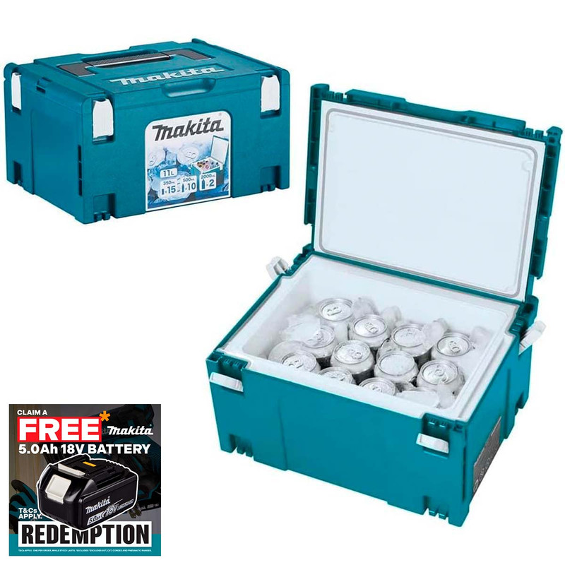 Makita 198254-2 MAKPAC Type 3 Cool Box 11 Litres