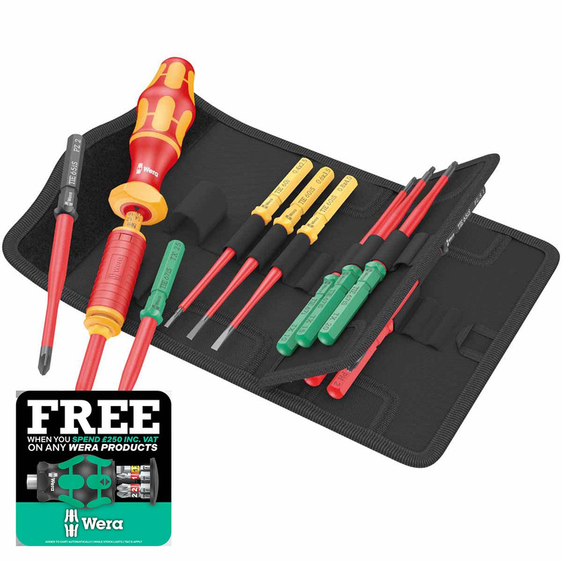 Wera 05006605001 Kraftform Kompakt VDE 15 Torque Extra Slim