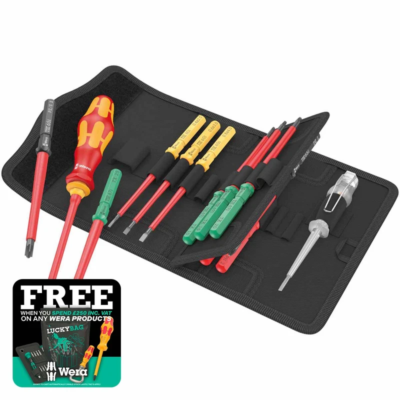 Wera 05006607001 Kraftform Kompakt VDE Universal 1 Tool Finder