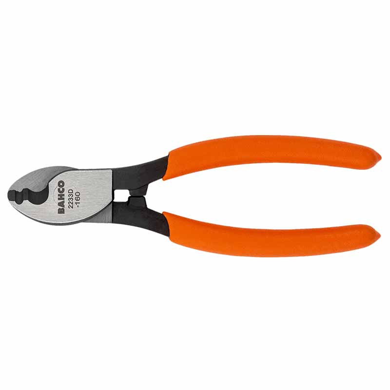 Bahco 2233D160 Heavy-Duty Cable Cutter and Stripper 160mm