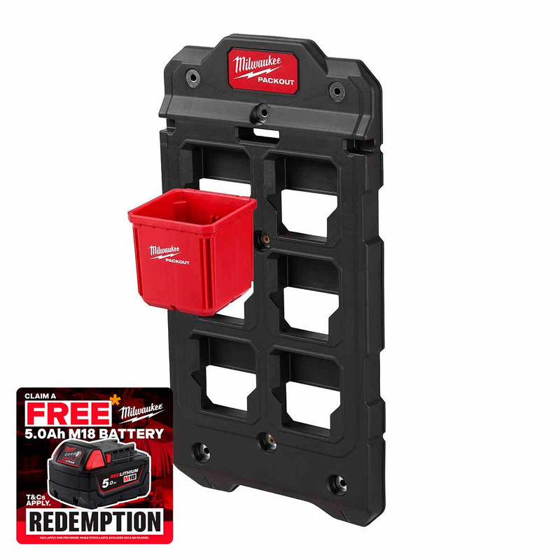 Milwaukee 4932480698 PACKOUT 10x10cm Nest Bin (Pack of 2)