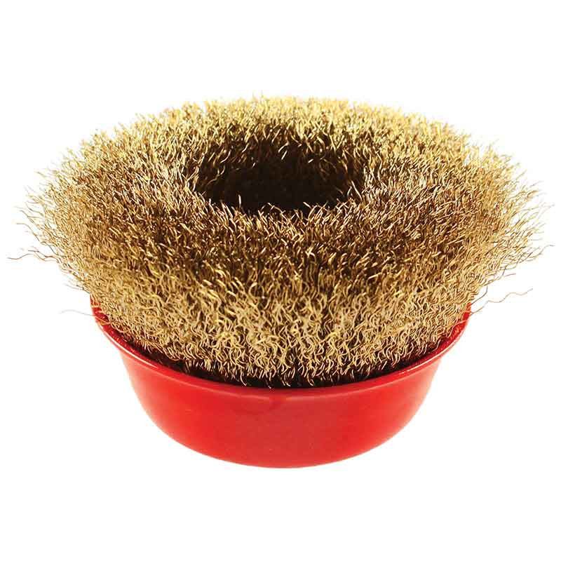 Abracs 75Mmx M14 Crimp Wirebrush