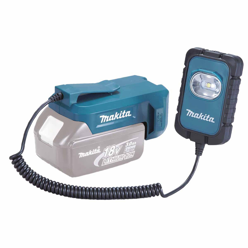 Makita DML803 14.4V/18V LXT Small LED Light with Separate Charger Holder