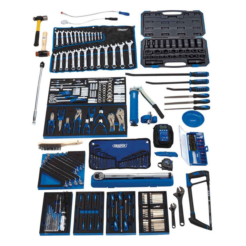 Draper 12871 Automotive Technicians Tool Kit (281 Pieces)