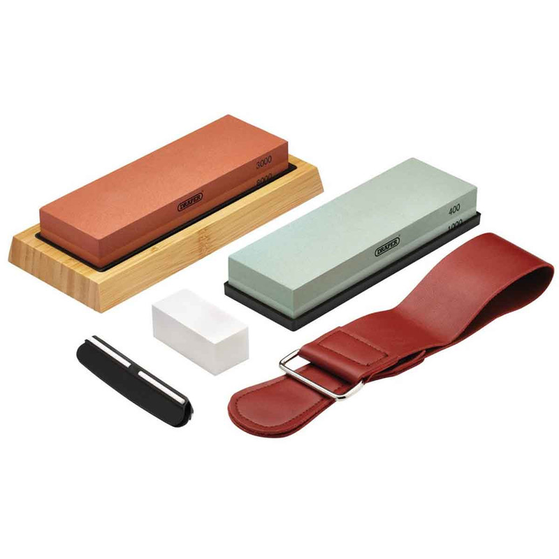 Draper 23968 Whetstone Sharpening Stone Set