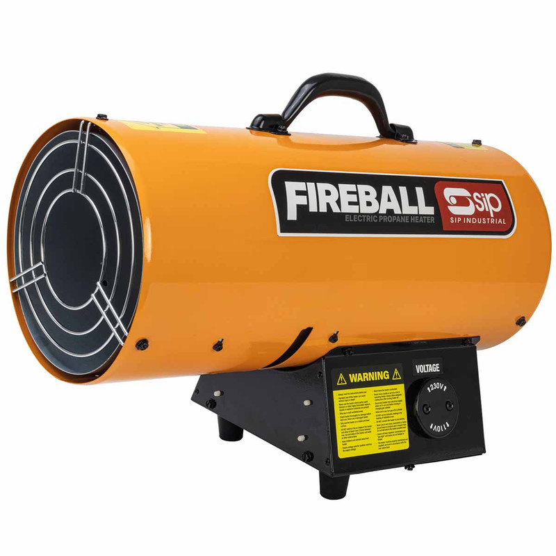 SIP 09231 Fireball DV85 Duel Voltage Propane Space Heater