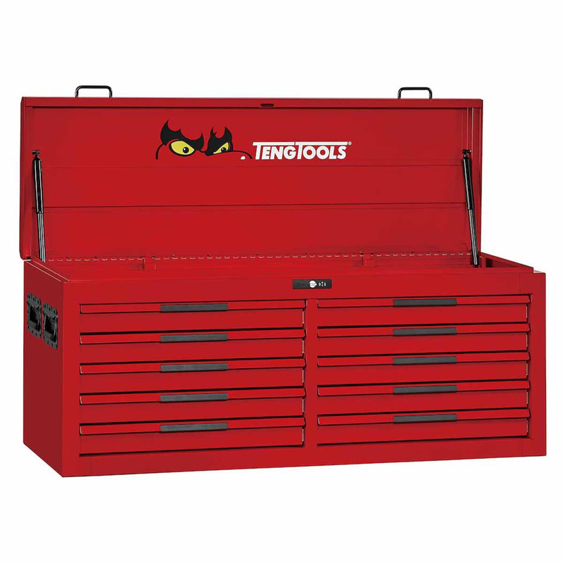 Teng TST53R10F 53 PRO35™ Tool Chest 10 Drawers Red
