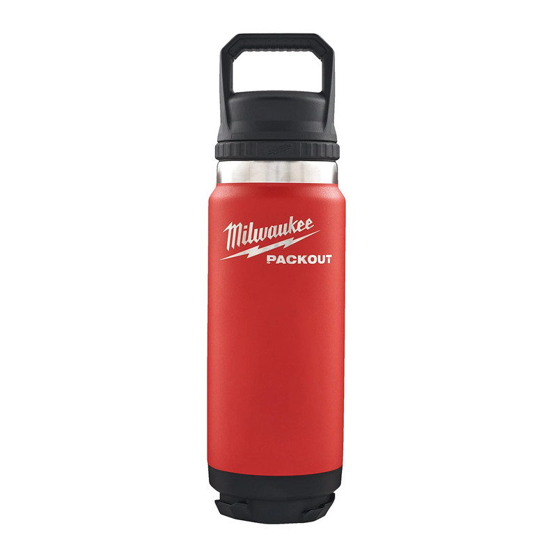Milwaukee 4932493465 Packout Thermos Bottle, Red 710ml