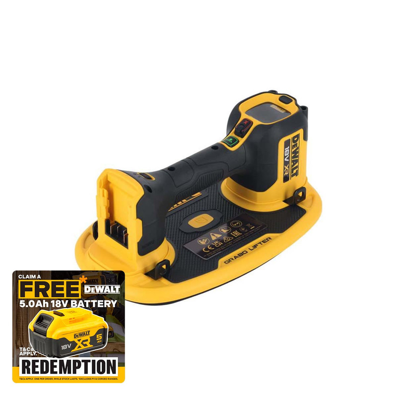Dewalt DCE590N-XJ 18V XR Grabo Suction Cup Lifter (Body Only)