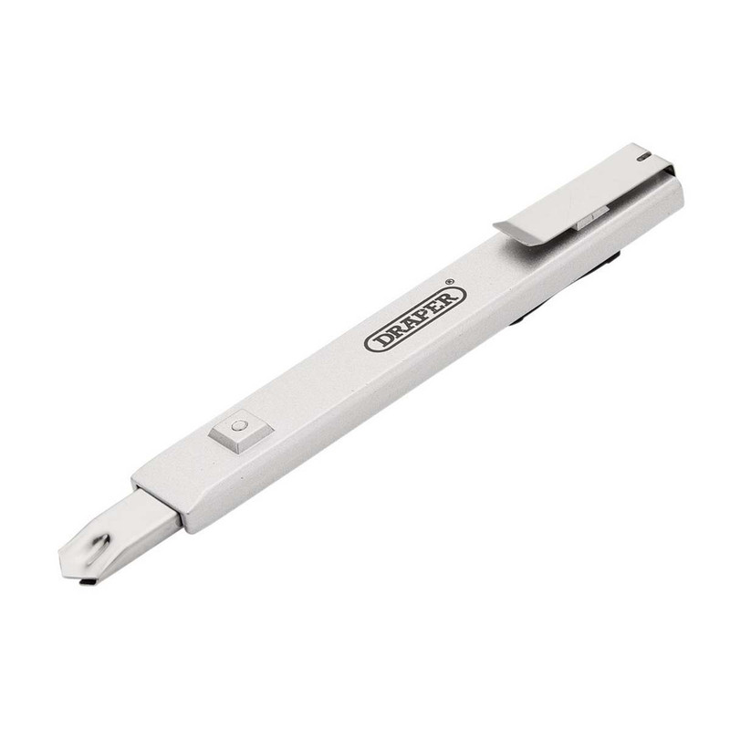 Draper 24195 Retractable Metal Snap-off Knife, 9mm