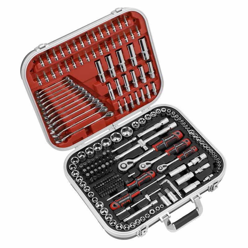 Sealey AK7982 Premier Socket Set 1/4", 3/8" & 1/2" Sq Drive (216 Pieces)