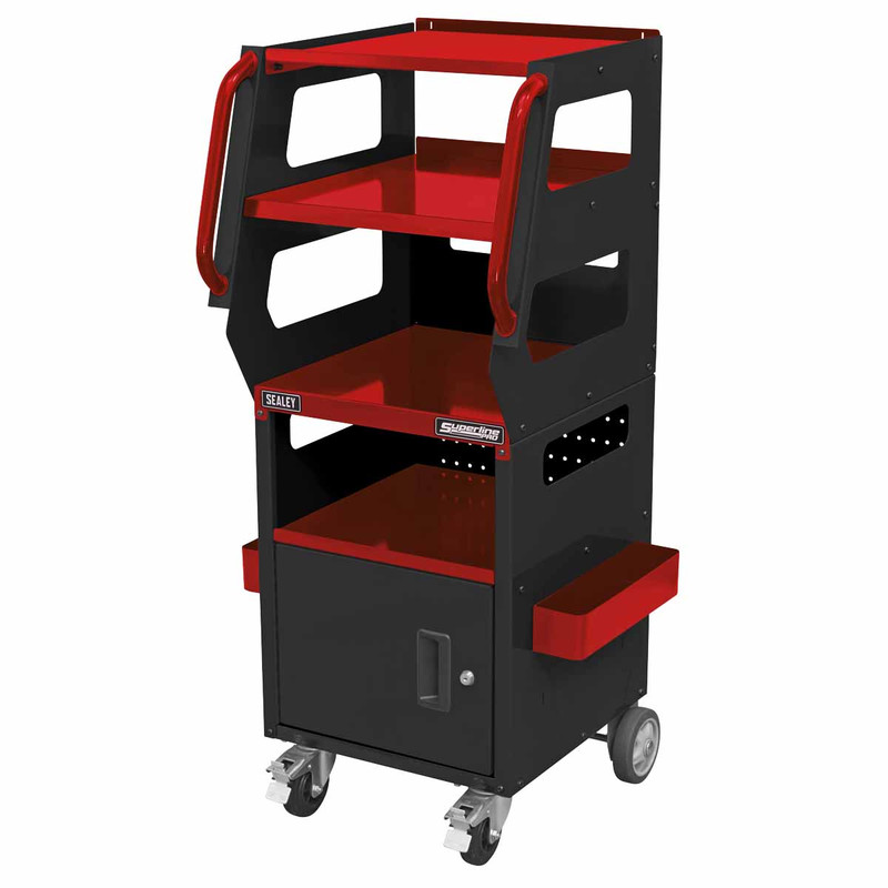 Sealey APDT435R Multipurpose Trolley for Diagnostics 4-Level