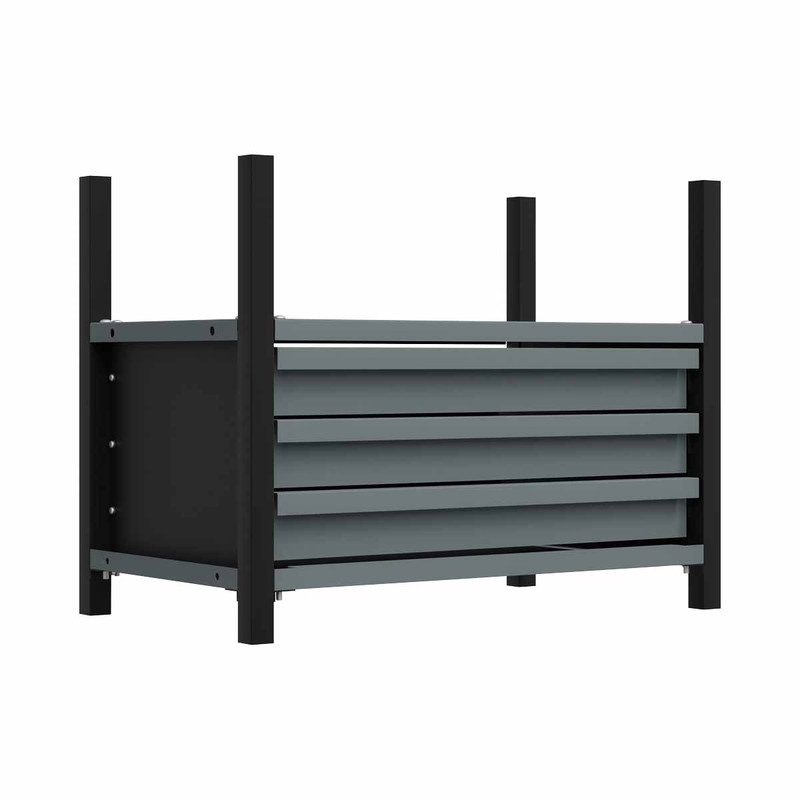 Sealey APMRM2 Modular Racking Mid Unit 3 Drawers & 1 Shelf 580mm