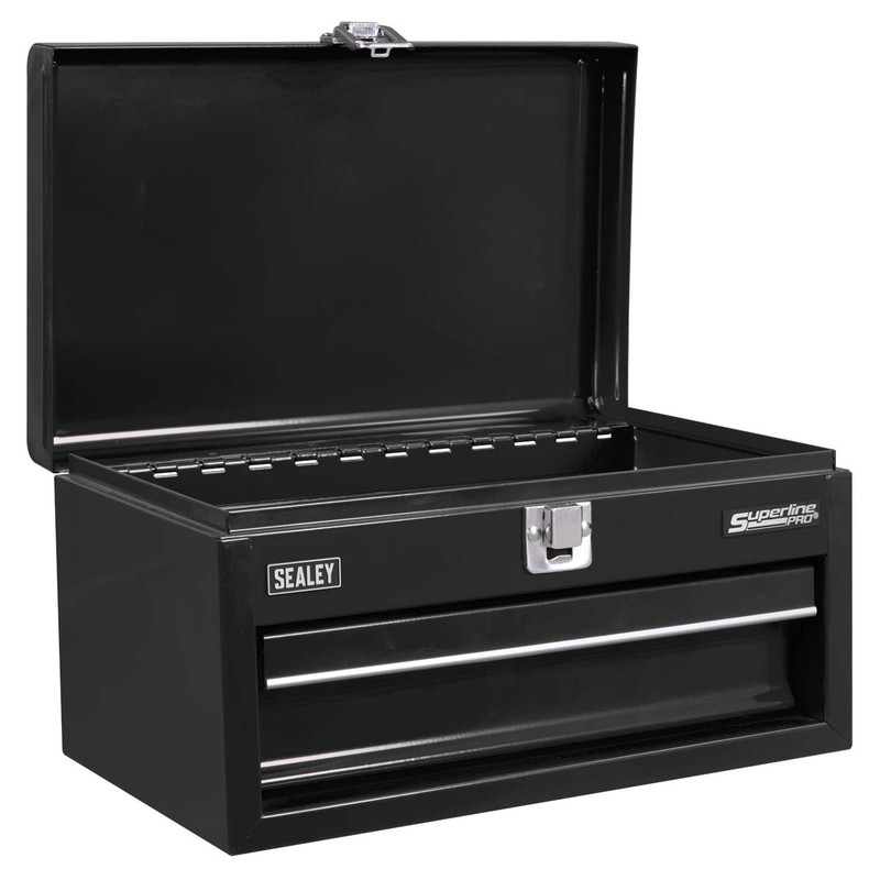 Sealey APMTB2 1 Drawer Mini Toolbox Black