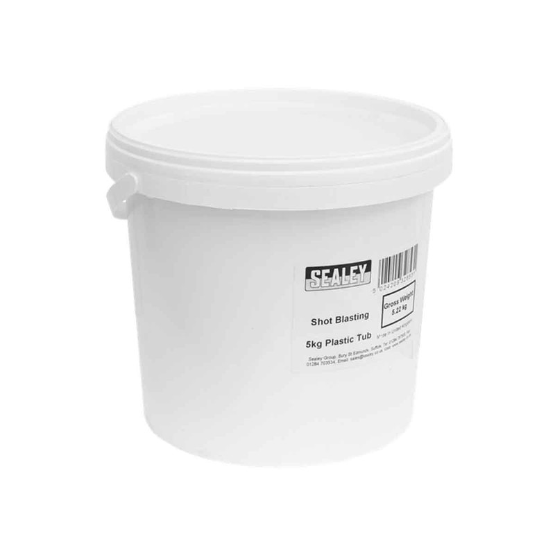 Sealey ASF5KG Aluminium Silicate Blasting Media 0.09-0.25mm