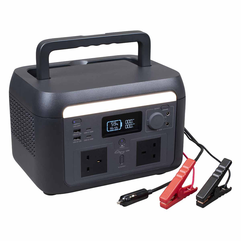 Dellonda DL161  Portable Power Station 600W