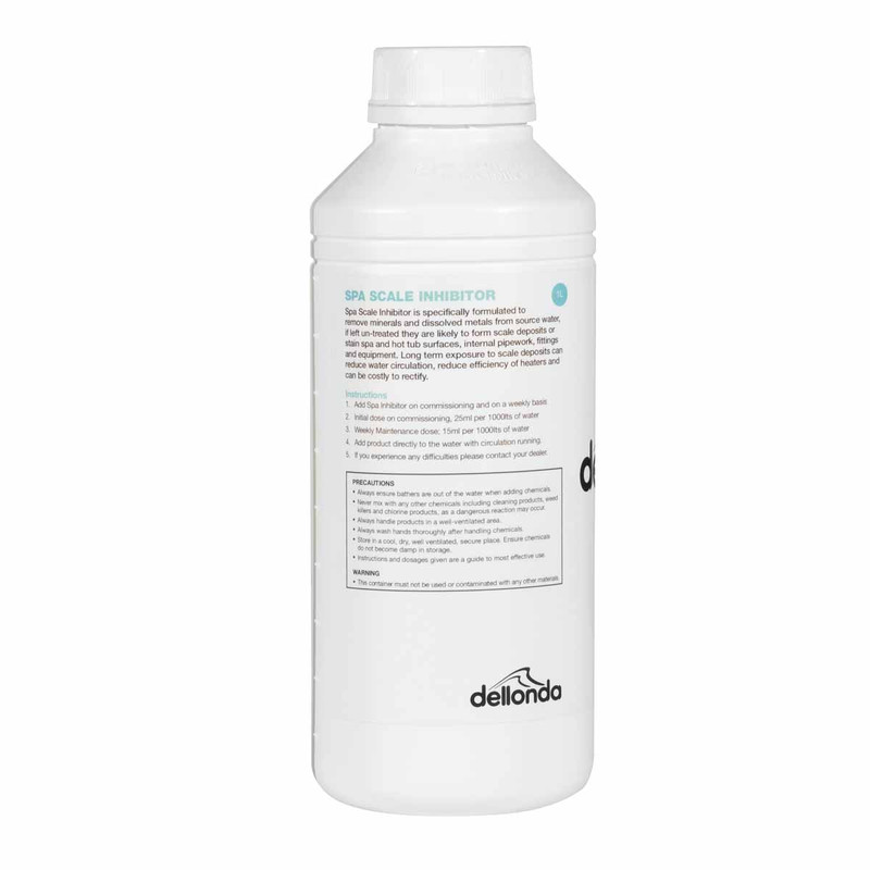 Dellonda DL59  Hot Tub/Spa Scale Inhibitor 1L