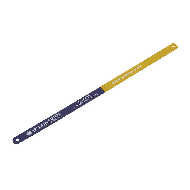Sealey HSB0224 HSS Bi-Metal Hacksaw Blade 24tpi 300mm (2 Pack)