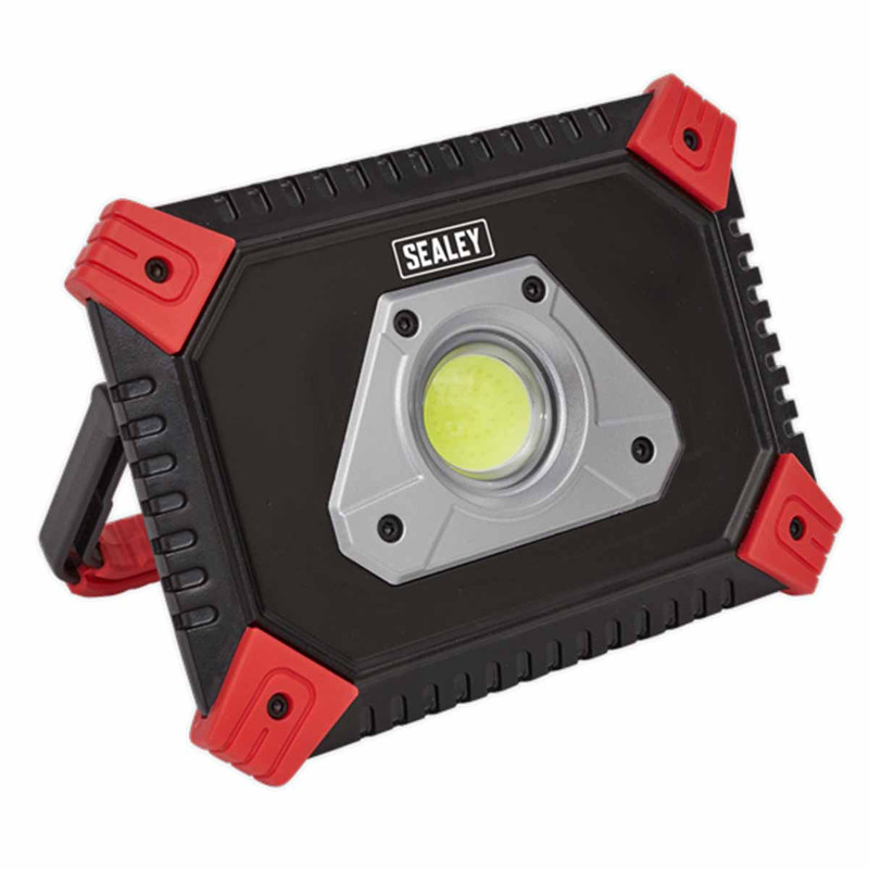Sealey LED184 Rechargeable Portable Floodlight & Power Bank 20W COB LED