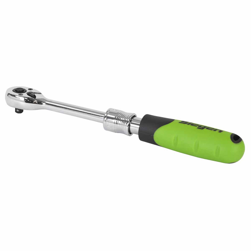 Sealey S01282 Siegen Extendable Ratchet Wrench 1/4" Sq Drive