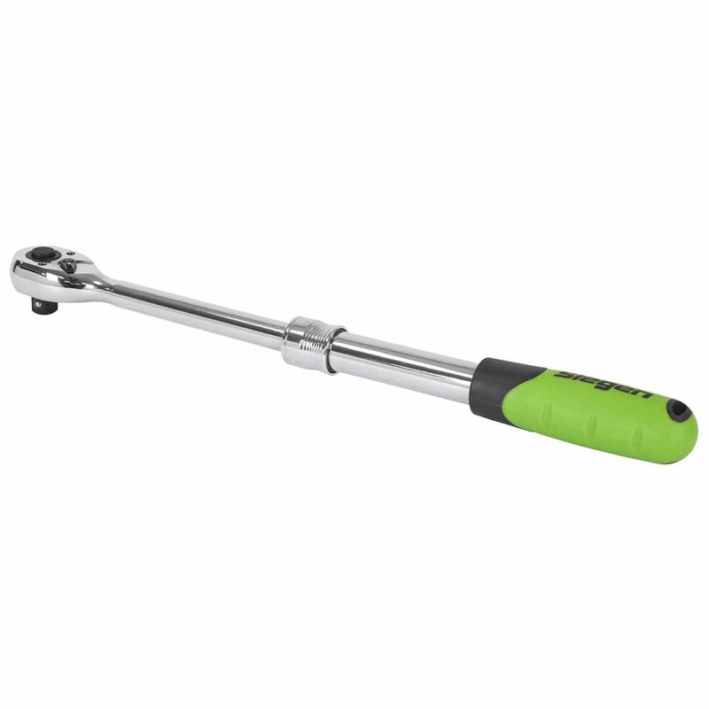 Sealey S01284 Siegen Extendable Ratchet Wrench 1/2" Sq Drive