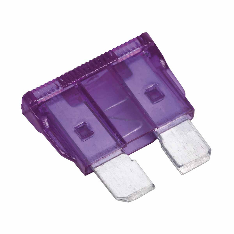 Sealey SBF350 Automotive Standard Blade Fuse 3A (50 Pack)