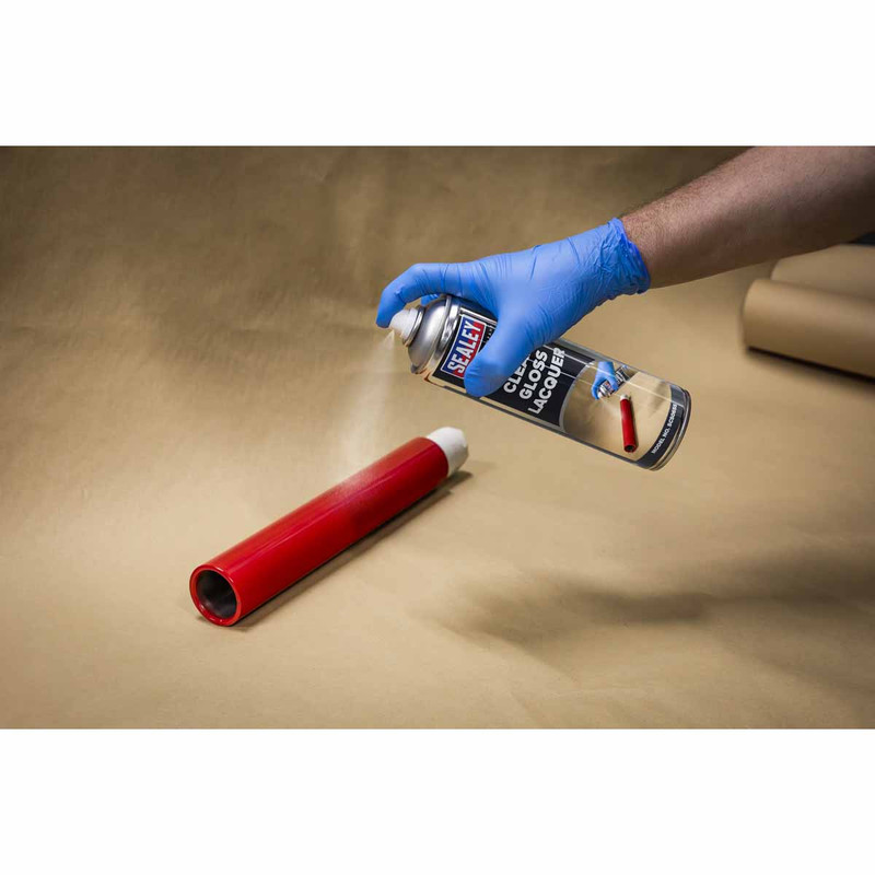 Sealey SCS065S Gloss Lacquer 500ml - Clear