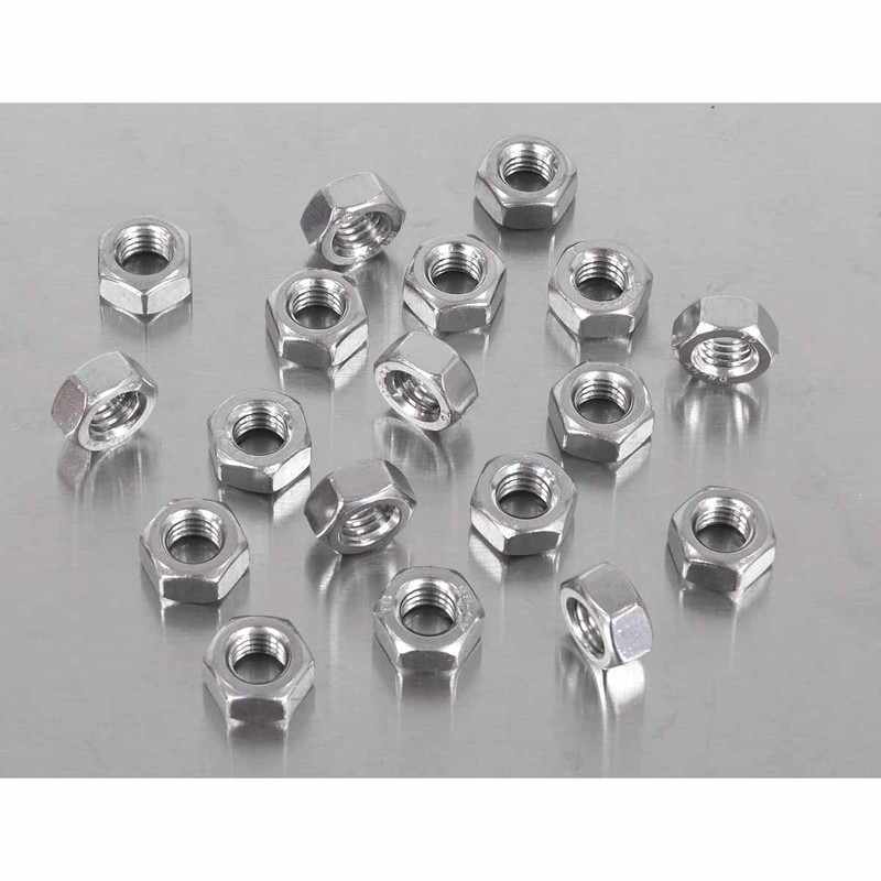 Sealey SS8 Stainless Steel Full Nut M8 x 1.25 pitch, DIN 934 (100 Pack)