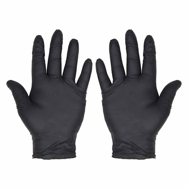 Sealey SSP60L Extra Thick Powder-Free Disposable Nitrile Gloves, Large (100 Pack)