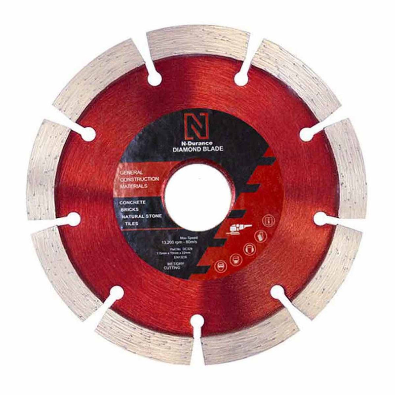 N-Durance DC329 General Purpose Diamond Blade 125mm