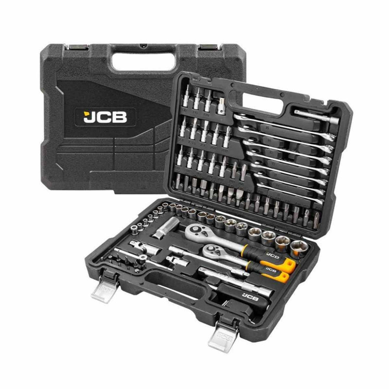 JCB JCB-4821-5DS 1/4" & 3/8" Drive Tool Set (82 Pieces)