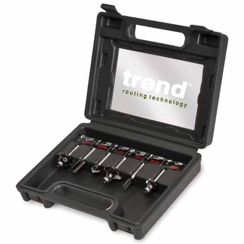 Trend SETSS11X14TC 1 4 Inch Shank Router Sets (6 Pack)