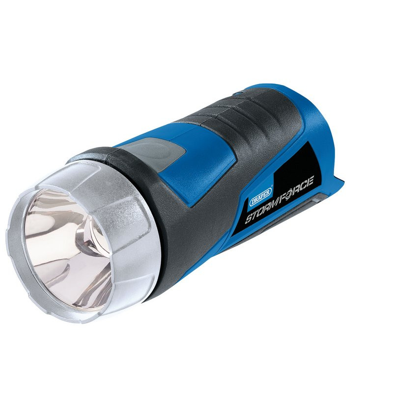 Draper 02341 Draper Storm Force® 10.8V Power Interchange LED Torch, 1W, 90 Lumens (Body Only)