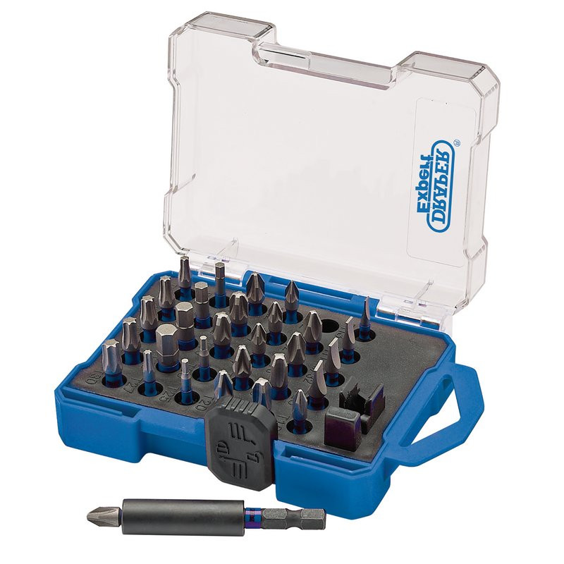 Draper Expert 04772 Impact Screwdriver Bit Set (31 Pieces)