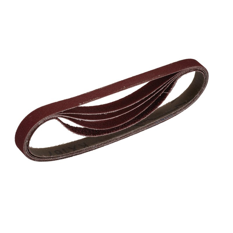 Draper 08693 Cloth Sanding Belt, 13 x 457mm, Assorted Grit (5 Pack)