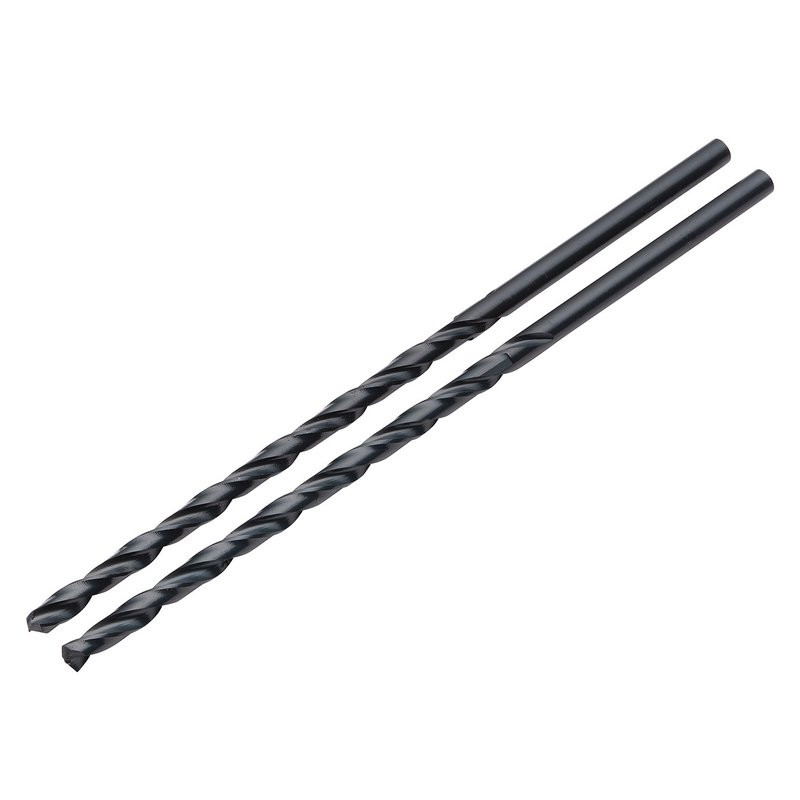 Draper 08787 Black HSS Long Drill Bit 3.5 x 100mm (2 Pack)