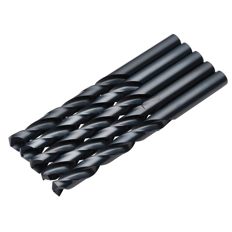 Draper 08838 Black HSS Drill Bit, 10.0mm x 133mm (5 Pack)
