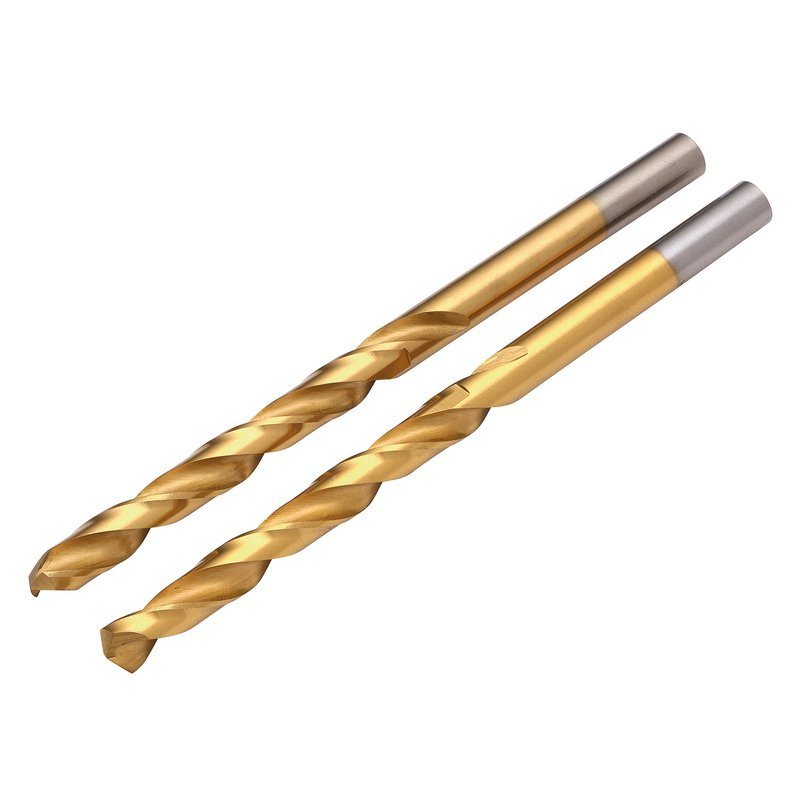 Draper 08868 HSS Titanium Nitride Coated Drill Bit, 5.5mm x 93mm (2 Pack)