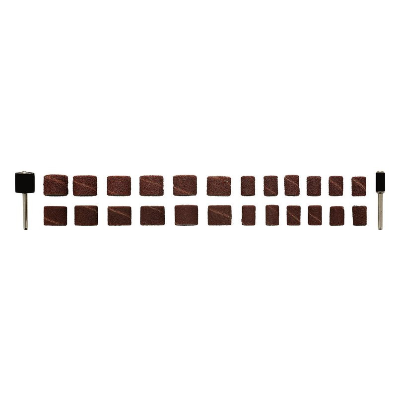 Draper 08955 Sanding Drums and Holders for D20 Engraver/Grinder (26 Pieces)