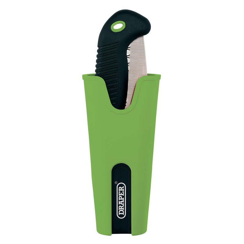 Draper 09010 Folding Pruning Saw and Holster Set, 180mm (2 Pieces)