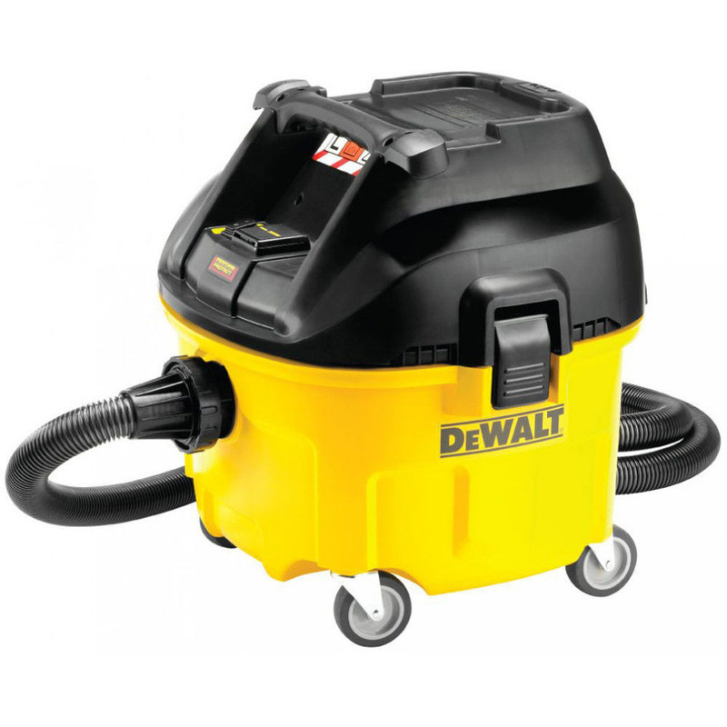 DeWalt DWV901L Wet & Dry Dust Extractor 30 Litre 1400 Watt 110 Volt from Toolden