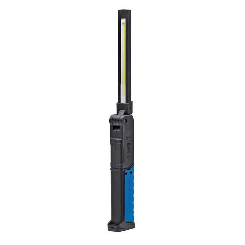 Draper Expert 23843 COB/SMD LED Wireless/USB Rechargeable Folding Slim Inspection Light, 6W, 800 Lumens, USB-C Cable Supplied