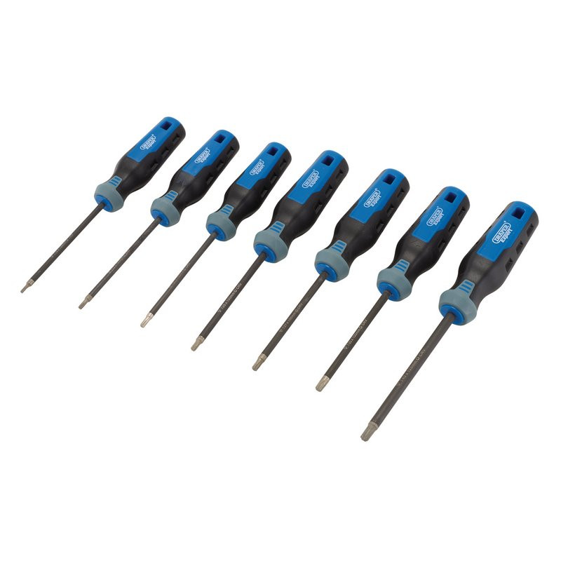 Draper Expert 95164 TX-STAR Diamond Tipped Screwdriver Set (7 Pieces)