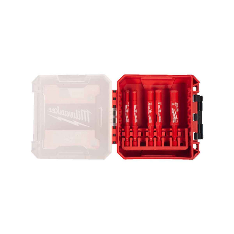 Milwaukee 4932498299 DIAMOND MAX ¼" Wet Drill Bit Set (5 Pieces)