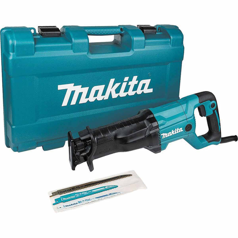 Makita JR3061T/1 Reciprocating Saw 110V with Saw Blade Set & Case